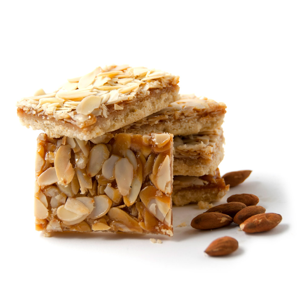 Caramel Almond Shortbread
